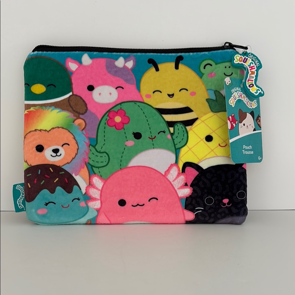Colorful Squishmallows Pouch